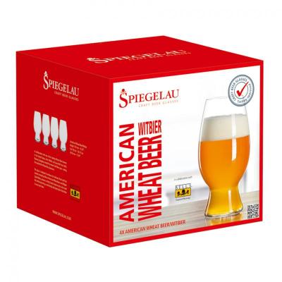 <クラフトビールグラス> アメリカン・ウィート・ビール/ヴィットビア(4個入)